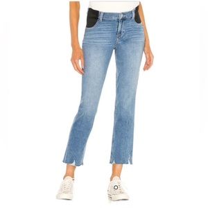 Paige Cindy Maternity Jean With Elastic Waistband in Mel Destroyed size 26